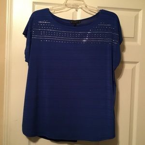 Royal Blue Blouse
